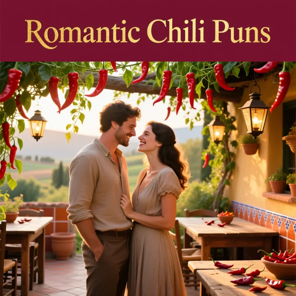 Romantic Chili Puns