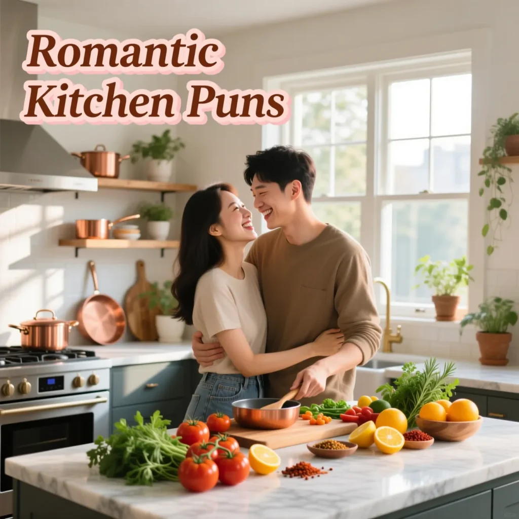 Romantic Kitchen Puns