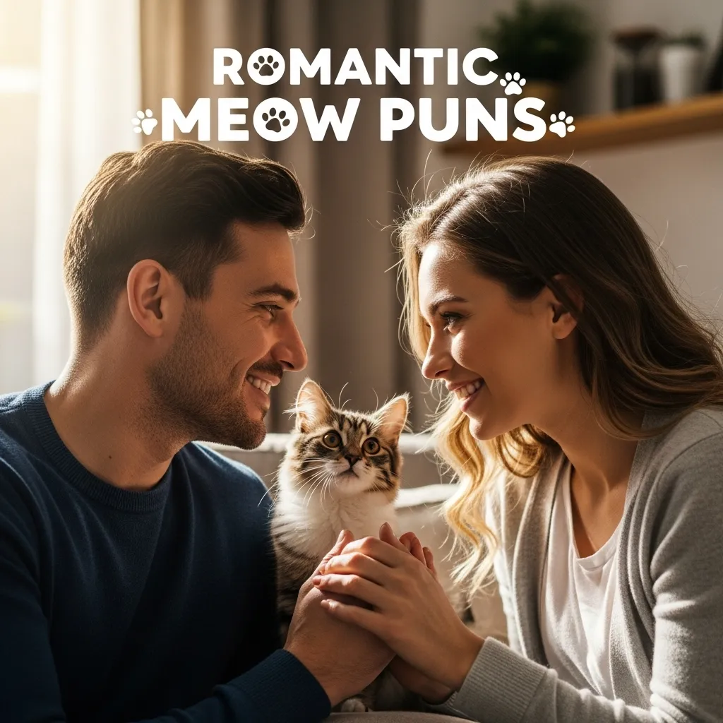 Romantic Meow Puns