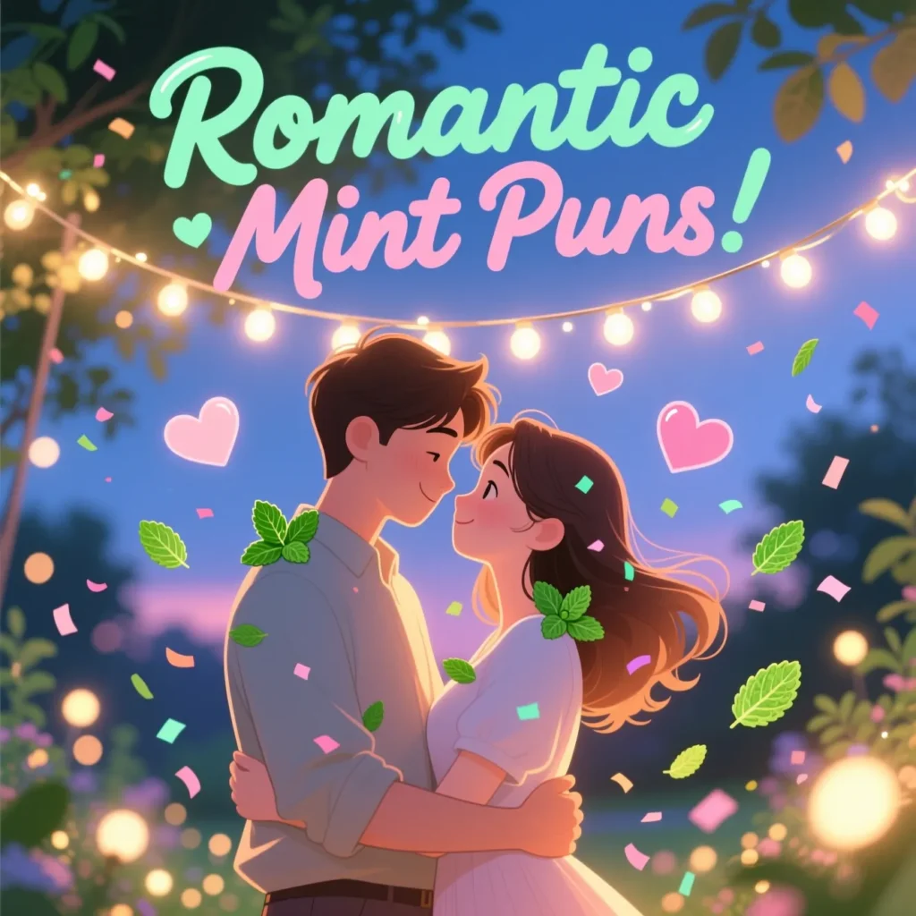 Romantic Mint Puns
