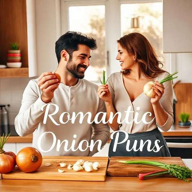 Romantic Onion Puns