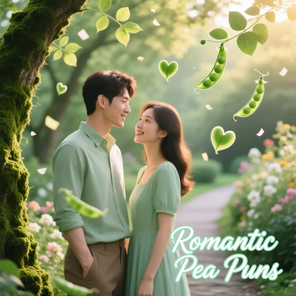 Romantic Pea Puns