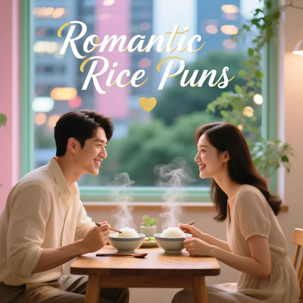 Romantic Rice Puns