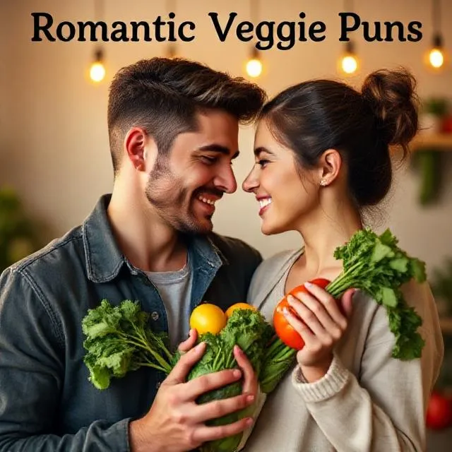 Romantic Veggie Puns