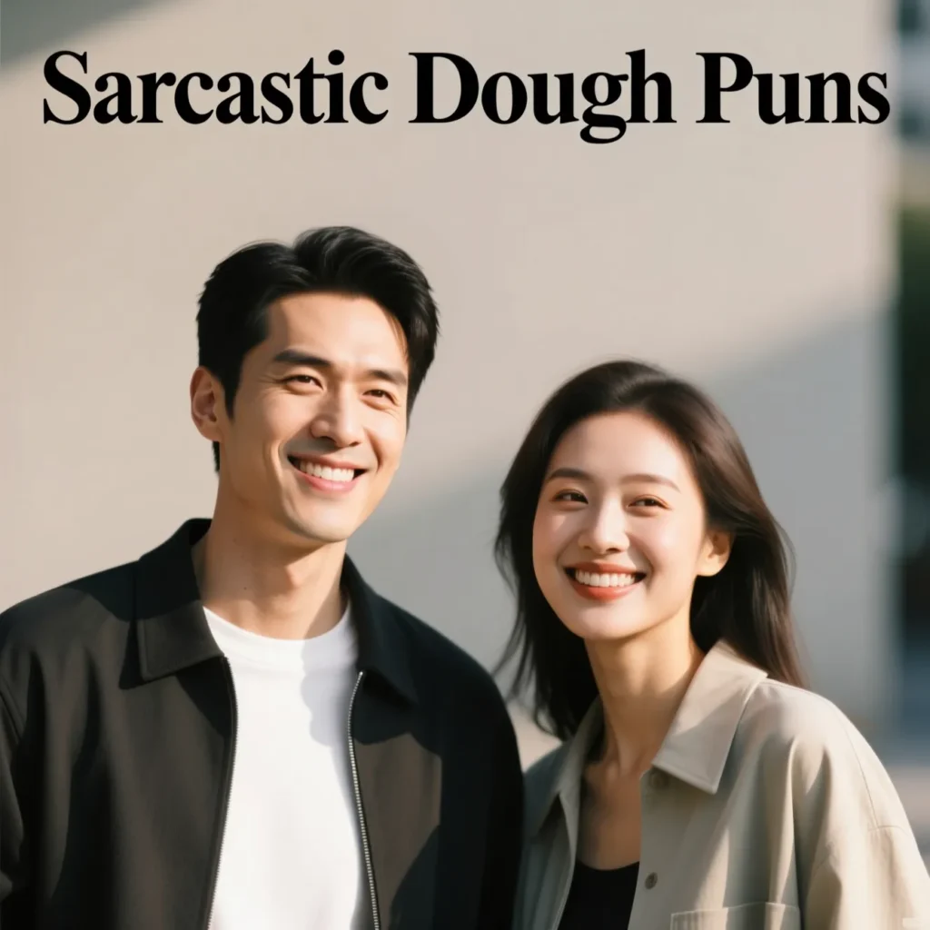 Sarcastic Dough Puns