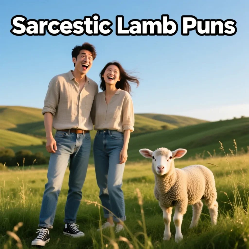 Sarcastic Lamb Puns