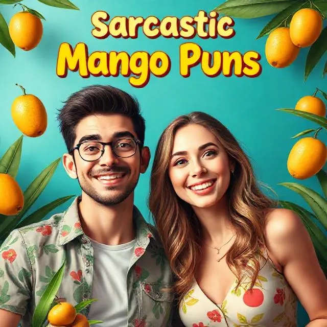 Sarcastic Mango Puns