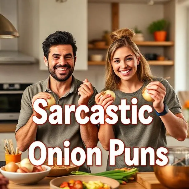 Sarcastic Onion Puns