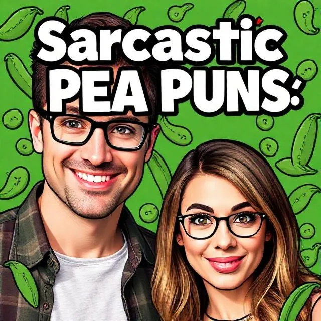Sarcastic Pea Puns