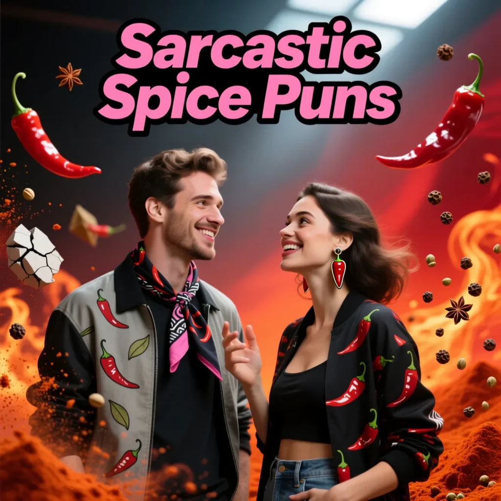 Sarcastic Spice Puns