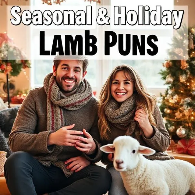 Seasonal & Holiday Lamb Puns