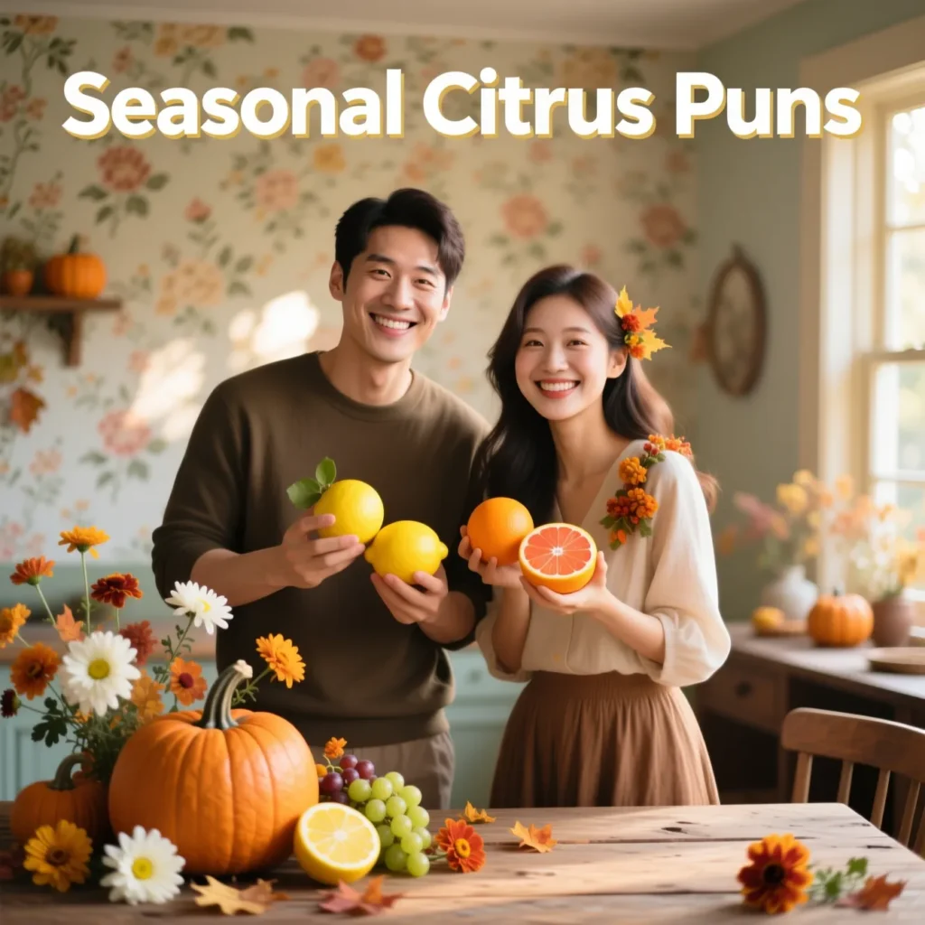 Seasonal Citrus Puns