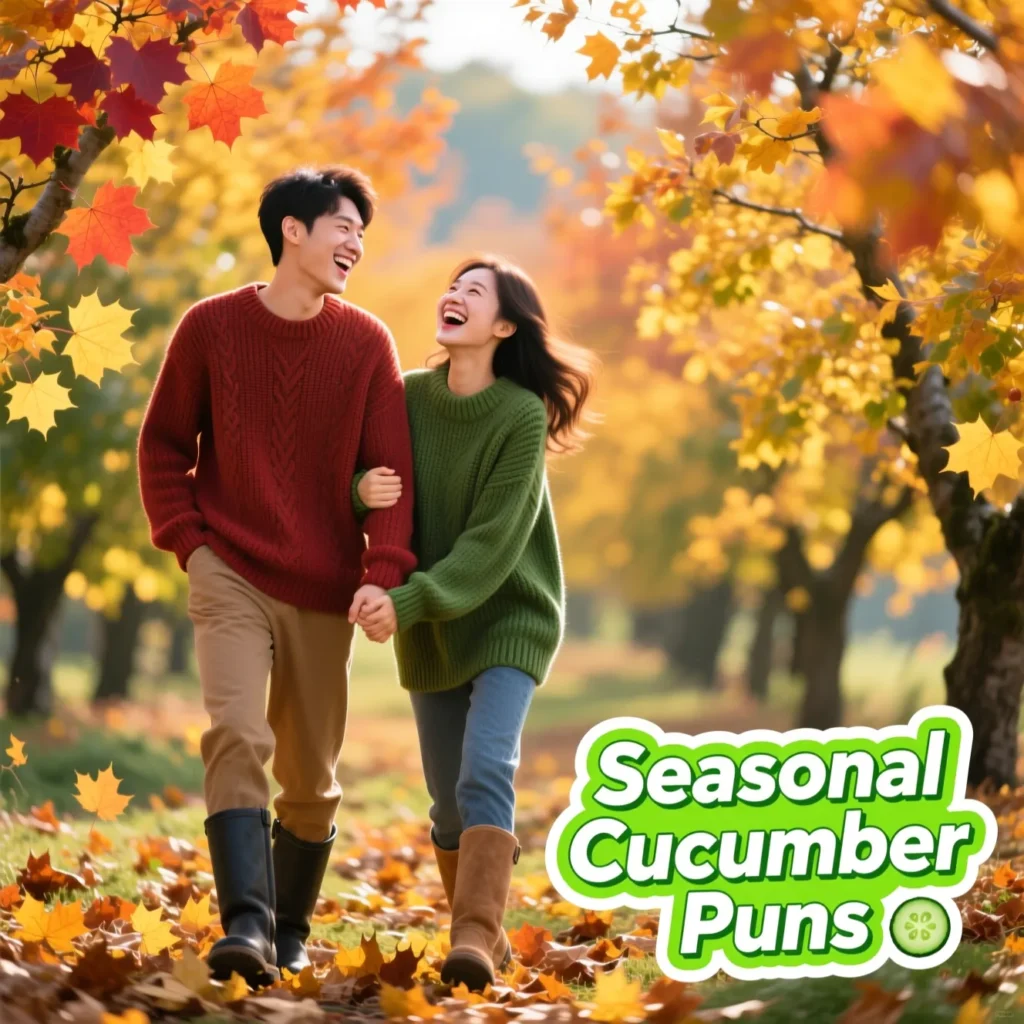 Seasonal Cucumber Puns