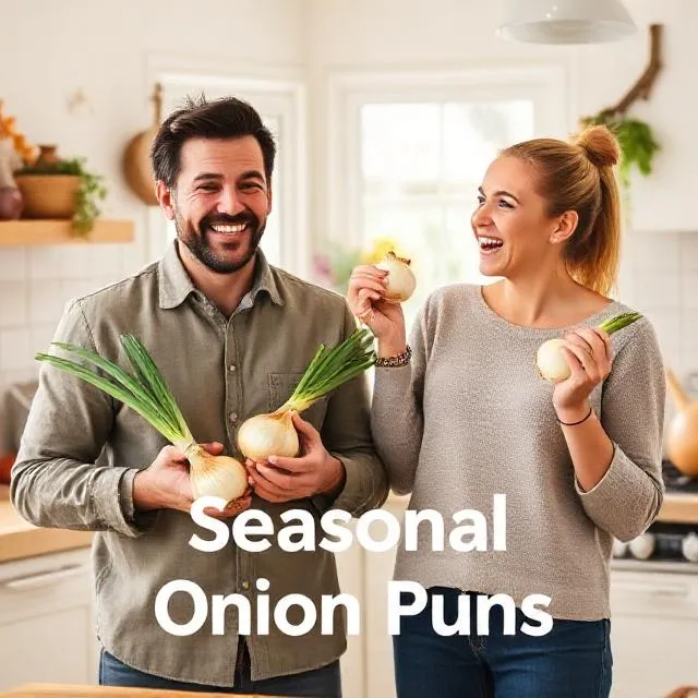 Seasonal Onion Puns