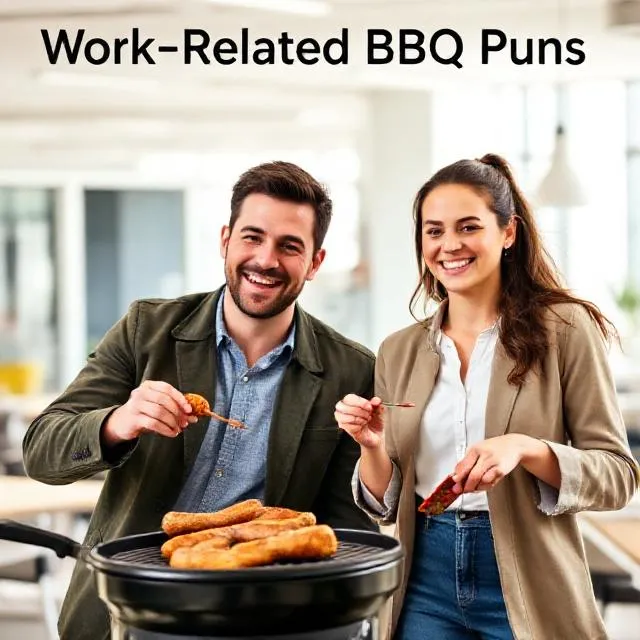 Work-Related BBQ Puns