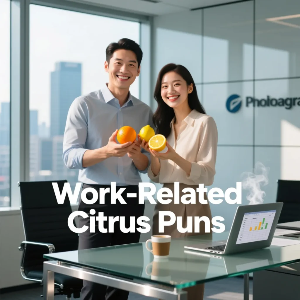 Work-Related Citrus Puns