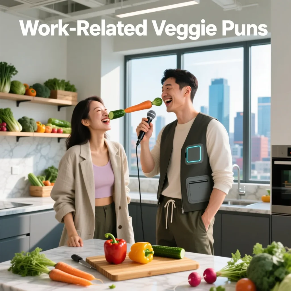 Work-Related Veggie Puns