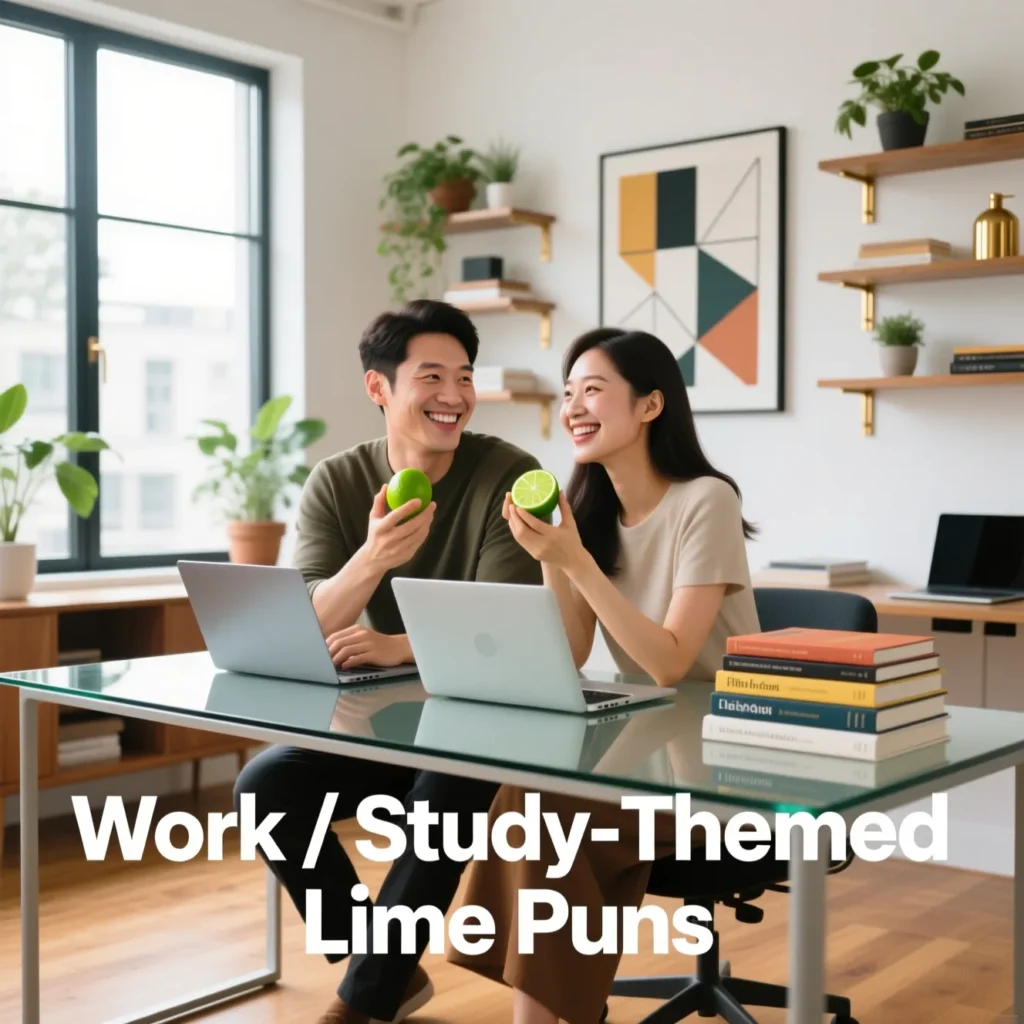 Work / Study-Themed Lime Puns