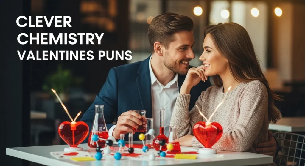 Clever Chemistry Valentines Puns