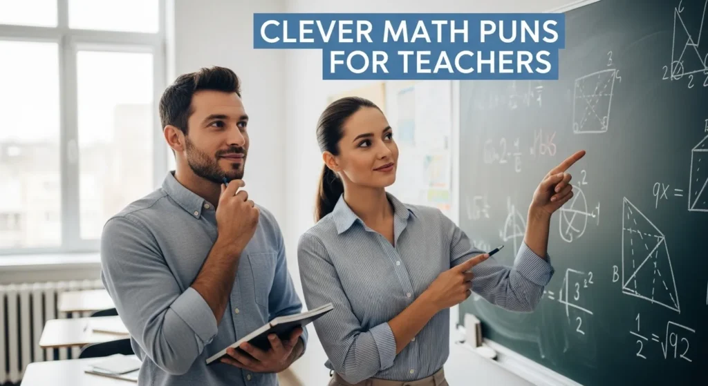 Clever Math Puns for Teachers