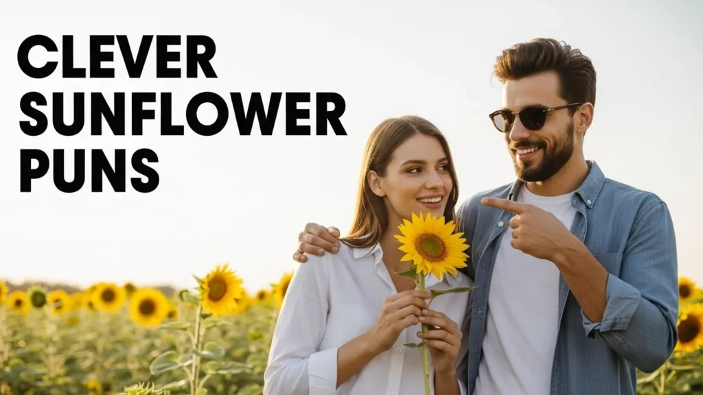 Clever Sunflower Puns