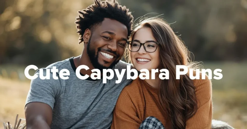 Cute Capybara Puns