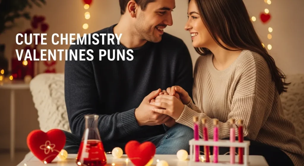 Cute Chemistry Valentines Puns