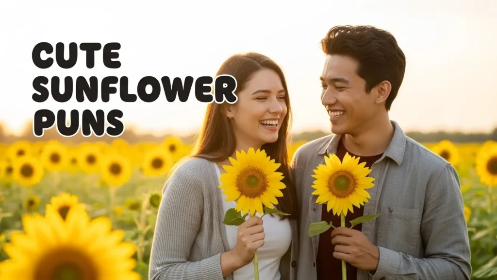 Cute Sunflower Puns