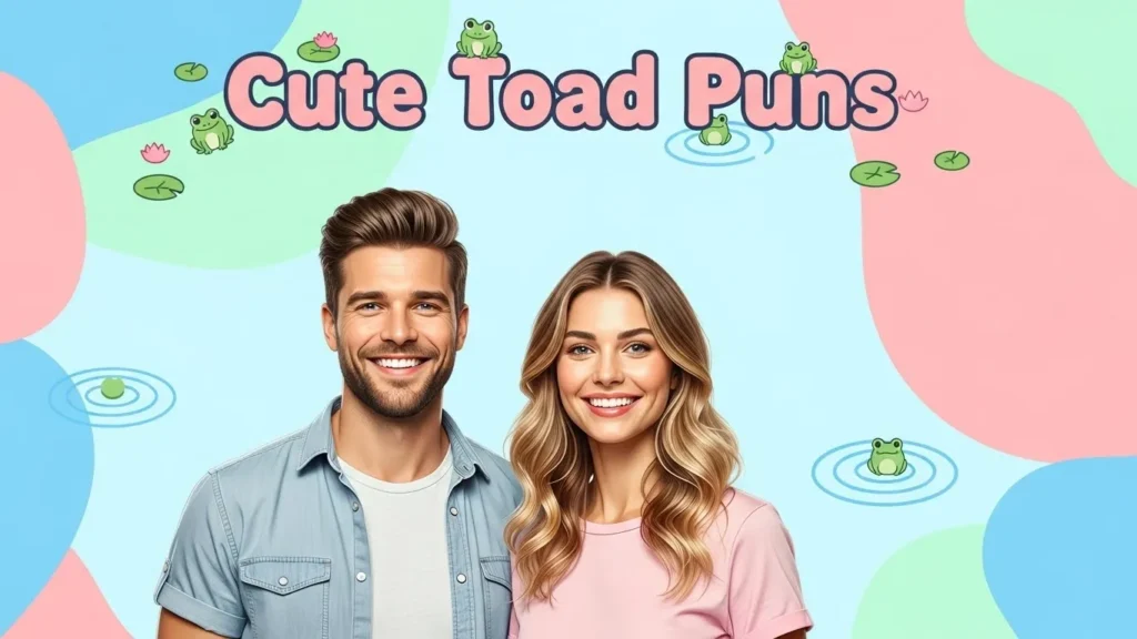 Cute Toad Puns