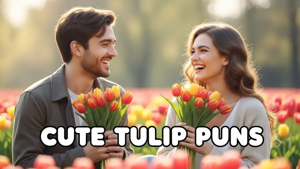 Cute Tulip Puns