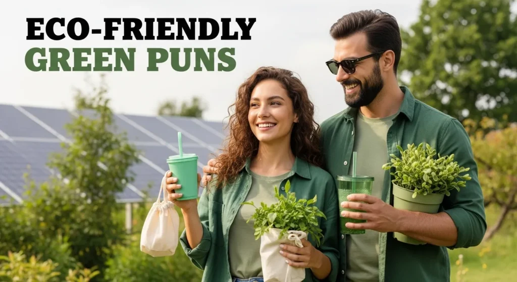  Eco-Friendly Green Puns