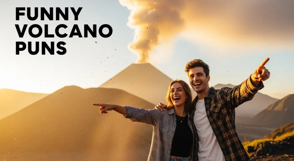 Funny Volcano Puns