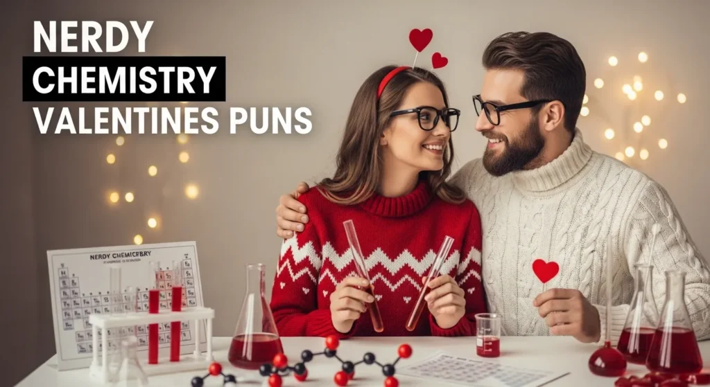 Nerdy Chemistry Valentines Puns