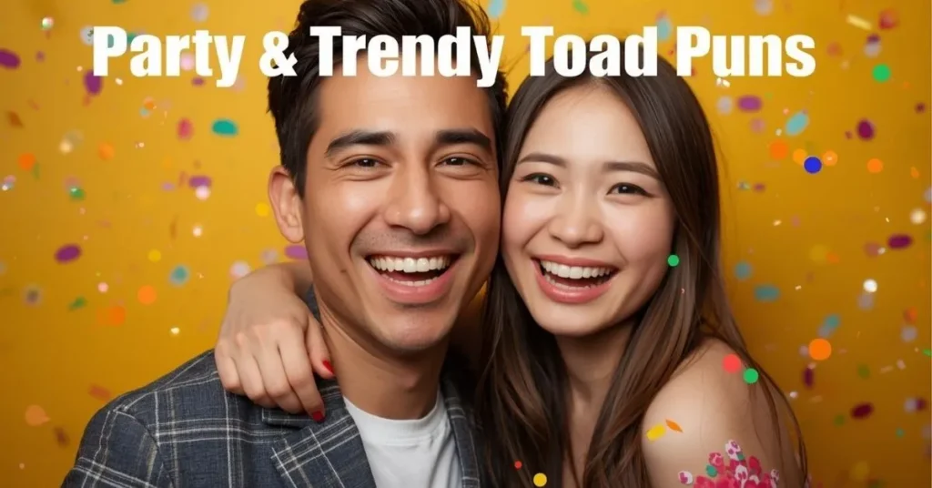 Party & Trendy Toad Puns