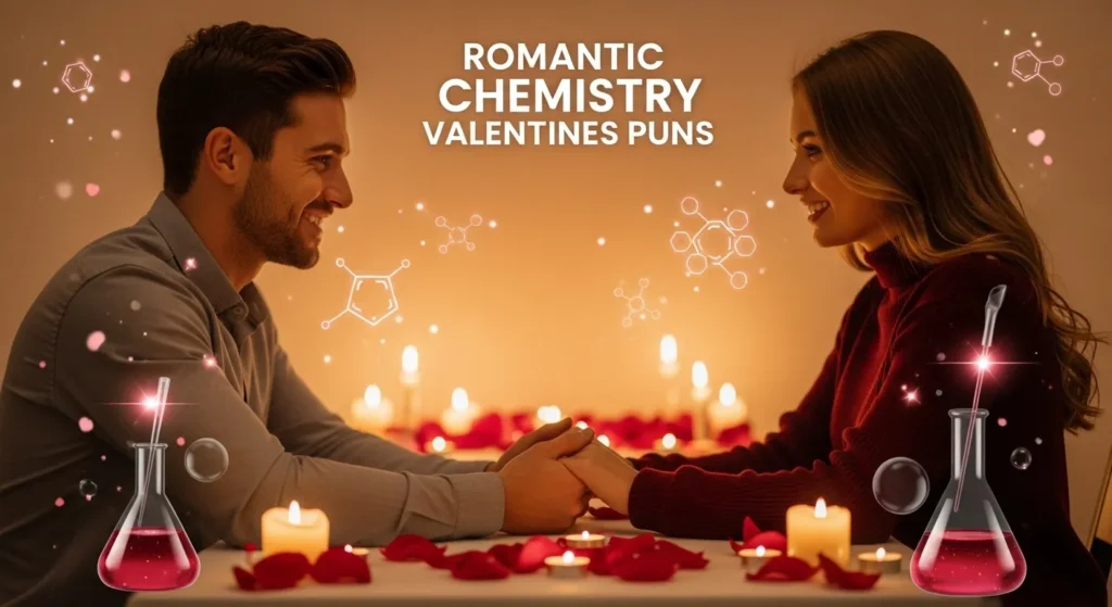 Romantic Chemistry Valentines Puns