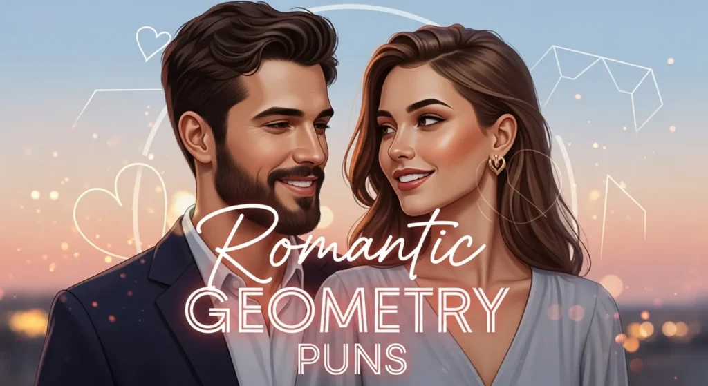 Romantic Geometry Puns