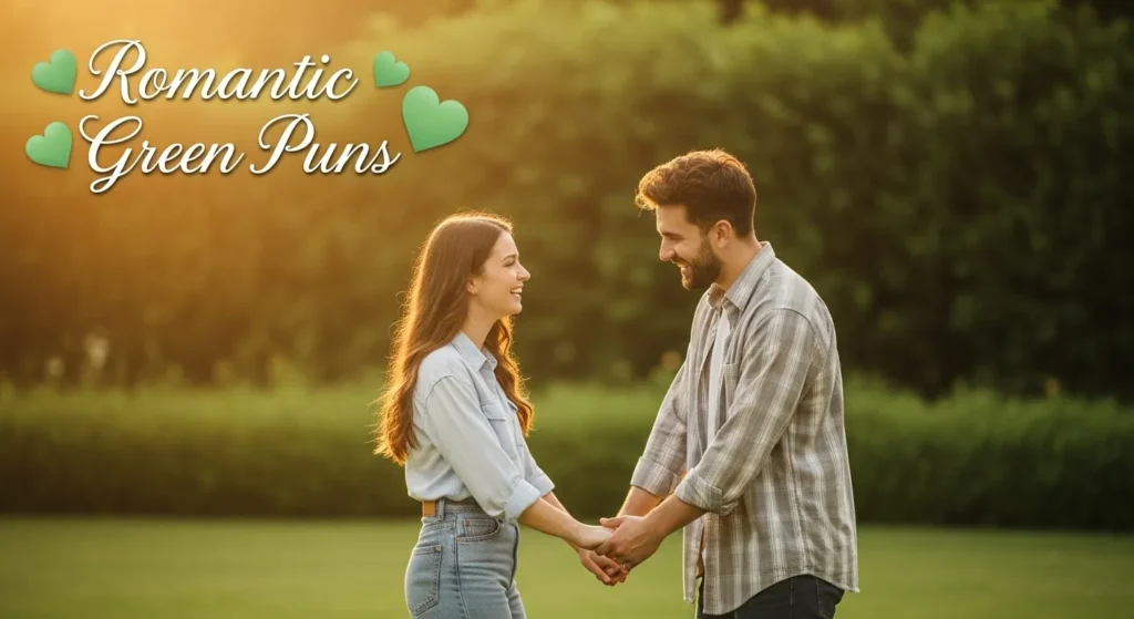 Romantic Green Puns