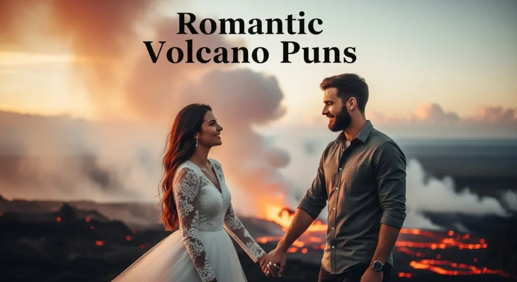 Romantic Volcano Puns