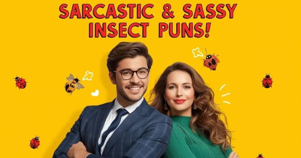 Sarcastic & Sassy Insect Puns