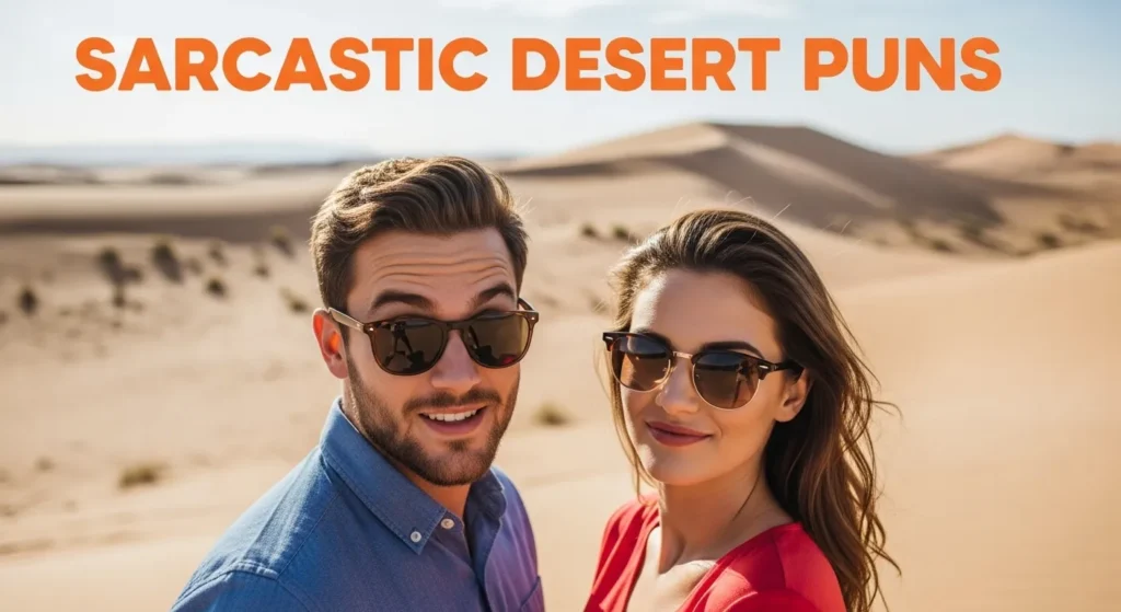 Sarcastic Desert Puns