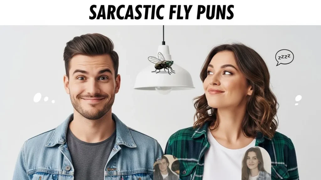 Sarcastic Fly Puns