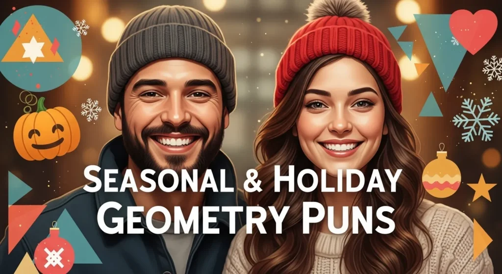 Seasonal & Holiday Geometry Puns