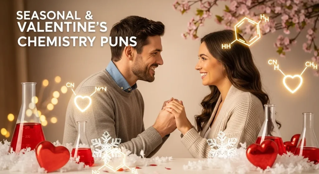 Seasonal & Valentine’s Chemistry Puns