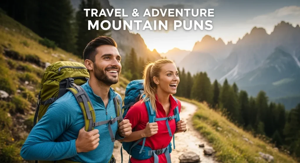 Travel & Adventure Mountain Puns