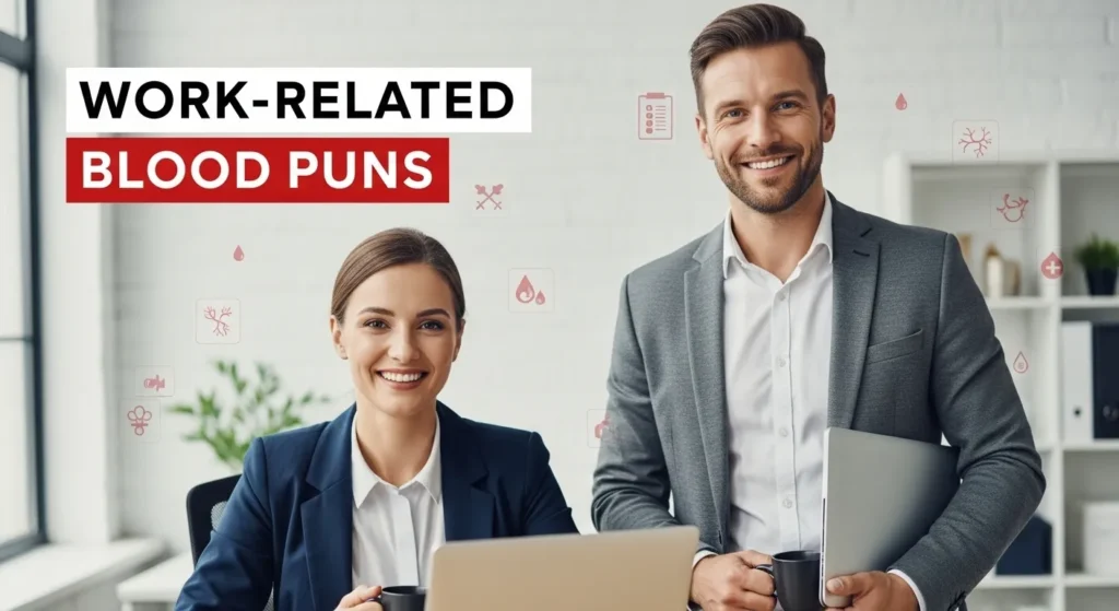 Work-Related Blood Puns