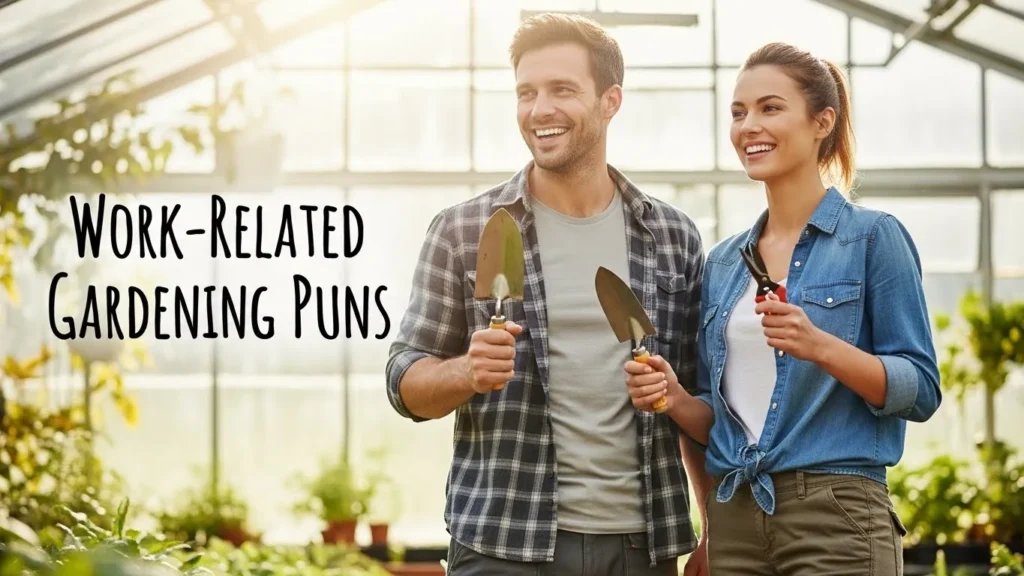 Work-Related Gardening Puns