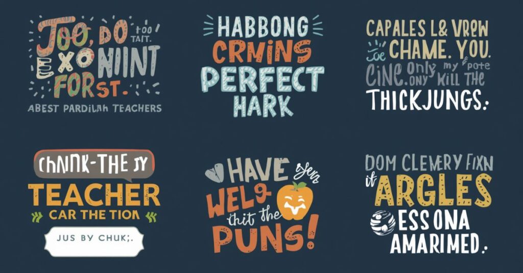 Card-Perfect Teacher Appreciation Puns