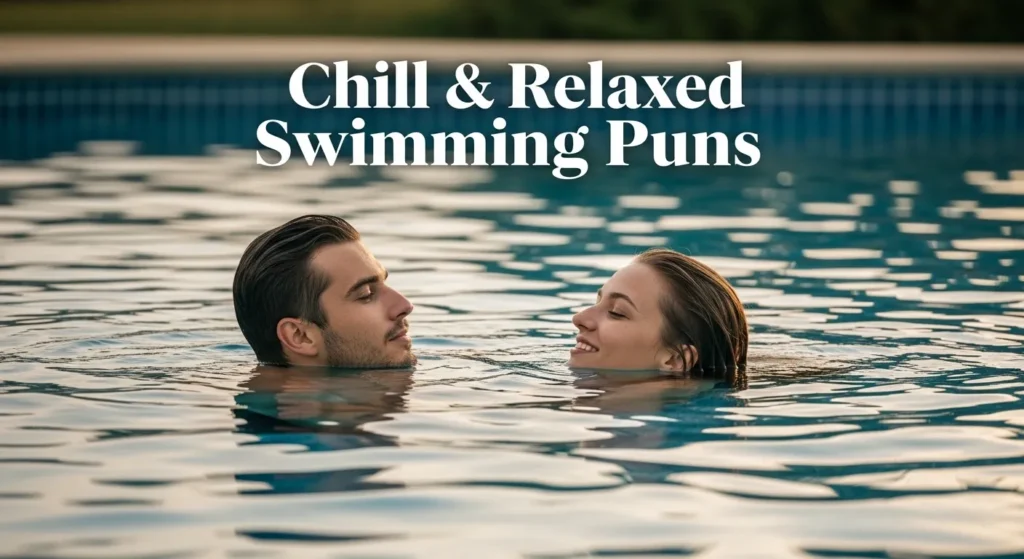 Chill & Relaxed Swimming Puns