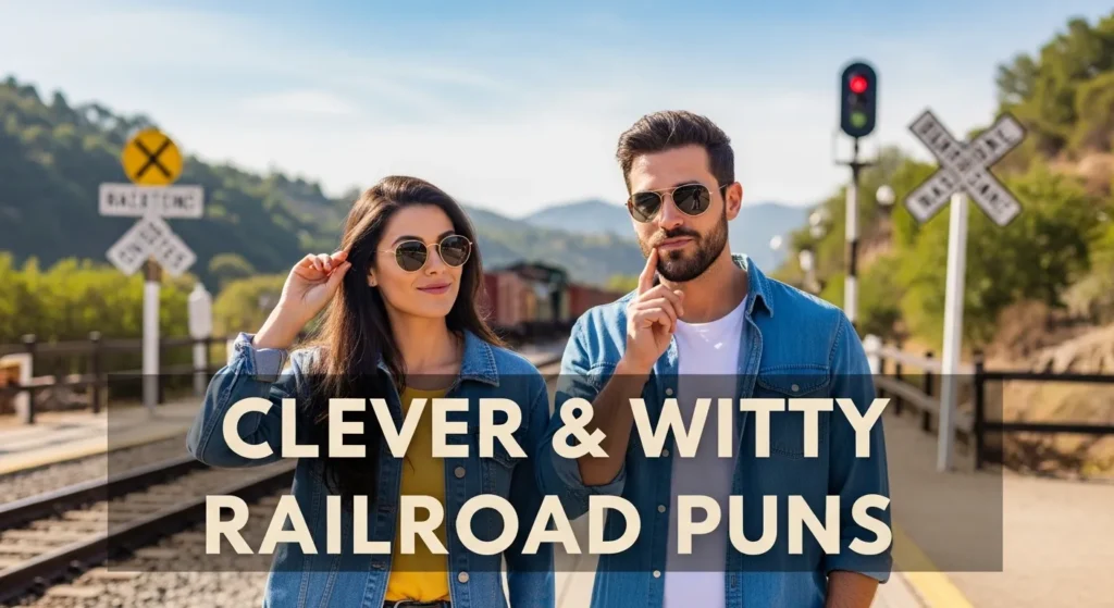 Clever & Witty Railroad Puns