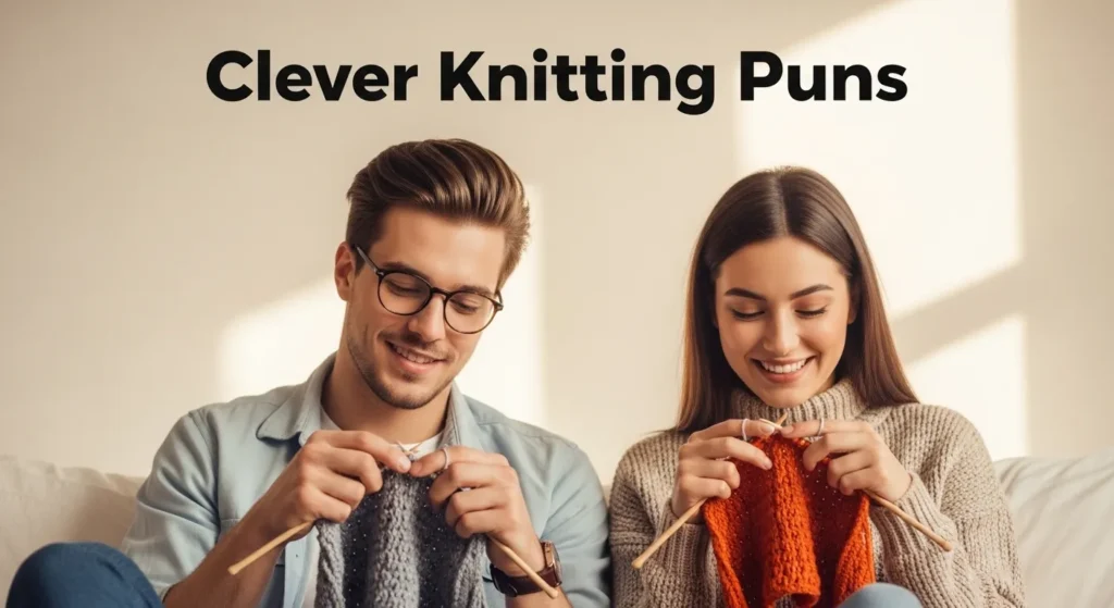 Clever Knitting Puns